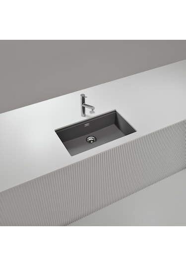 Schock - Lahti N100xl Croma 70 Cm Tezgahaltı/tezgahüstü Granit Evye Diğer