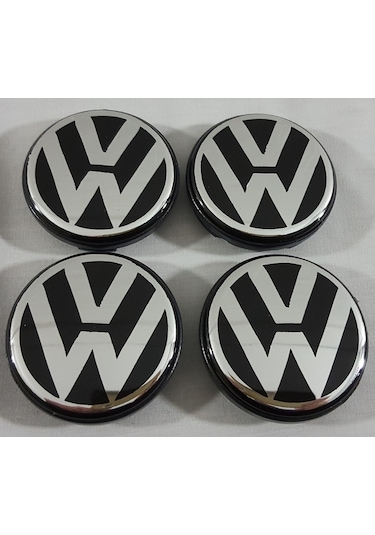 Volkswagen Jant Göbeği 4 Adet , Volkswagen Jant Kapağı 58/55mm Vw Jant Göbeği