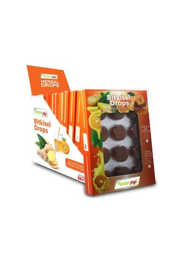 Naturpy Bal Portakal Zencefil Aromalı Pastil Şeker 30 G