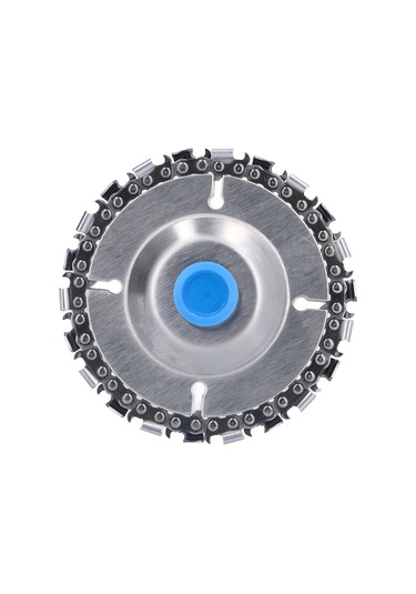 Maiyame Stahl Çelik Zincir Diski 4 İnç 22 Dişli, Açı Taşlama Aksesuarı, 14000 Devir/dakika, Ahşap Oyma Ve Parlaklaştırma İçin