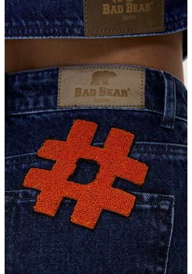 Bad Bear İndigo Kadın Denim Pantolon-indigo İndigo