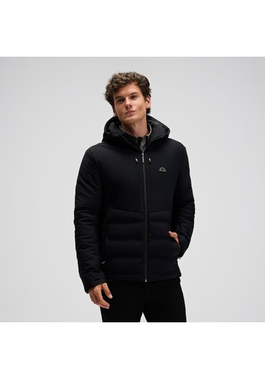 Ellesse Em540-bk Kapüşonlu Erkek Mont - Siyah Siyah