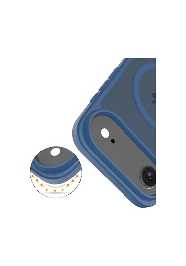 Joko İphone 17 Air Kılıf Jota Seri Magsafe Kapak Lacivert