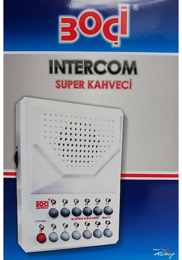 Boci Bocci 12 Li Merkezi Diafon + 12 Adet Şube