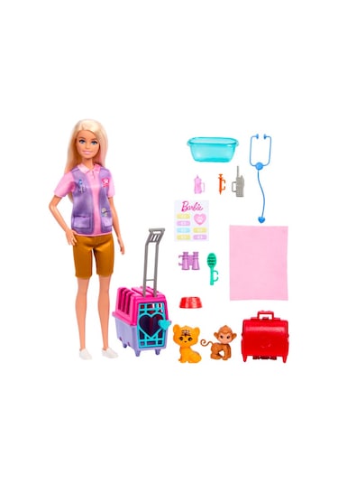 Barbie Veteriner Mini Oyun Seti HRG50