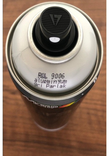 Motip Carat Ral9006 Alüminyum Gri Parlak Sprey Boya 400 ML N11.61
