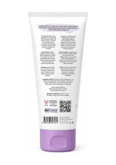 Minela Care 100% Doğal Bebek Pişik Kremi 75 Ml