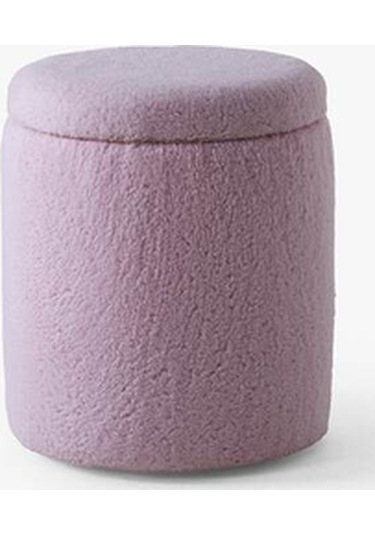 Teddy Sandıklı Puff Pembe