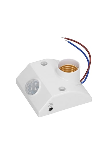 Shineyee E27 Soketli Akıllı Kızılötesi İnsan Algılama Lambat Tutucu - 50w, 90v-240v, Enerji Tasarruflu, Otomatik Açma-kapama