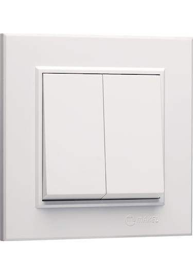 Makel Krb 57 001 003 Karea Komütatör Modül+tuş Beyaz