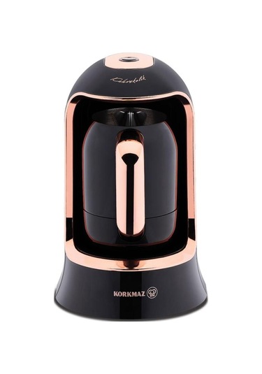 Kahvekolik Deluxe Otomatik Kahve Makinesi Siyah Rose A860-09