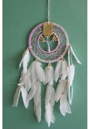 Rüya Kapanı Dream Catcher Model 9 Çok Renkli