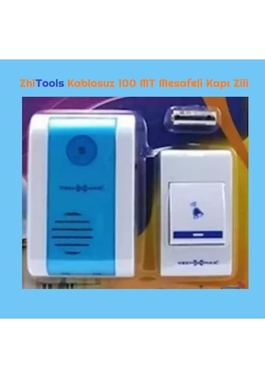 Zhltools Kablosuz 100 Mt Mesafeli Kapı Zili