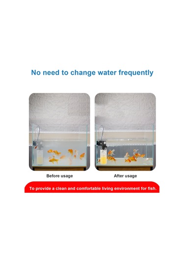 Yifomall 25w Hx-1380f Akvaryum Su Pompası - Filtreleme + Su Döngüsü + Oksijenleme, Abs Malzeme, 220-240v Avrupa Şarjı