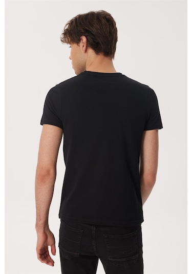 Lee Cooper Twıngo 1 Erkek O Yaka Pike T Shırt Siyah 15874 Siyah