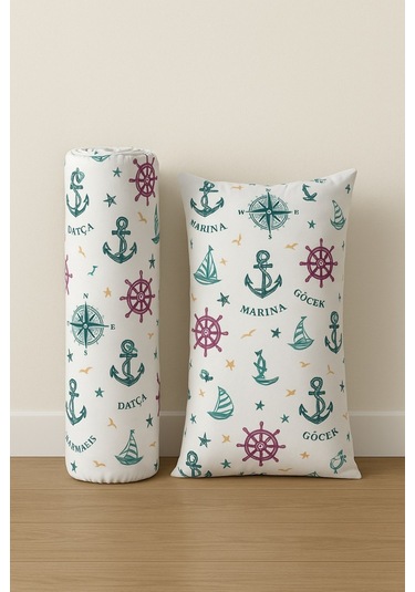 Tek Kişilik Desenli Lastikli Çarşaf Seti 120x200 Cm + 1 Yastık Kılıfı 50x70 Pembe