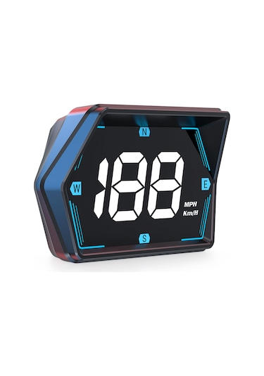 Head Up Display, Gps Hız Göstergesi Evrensel Araç Heads-up Siyah