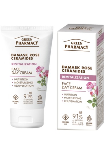 Canlandırıcı Gündüz Yüz Kremi Şam Gülü Seramidler 50 Ml.