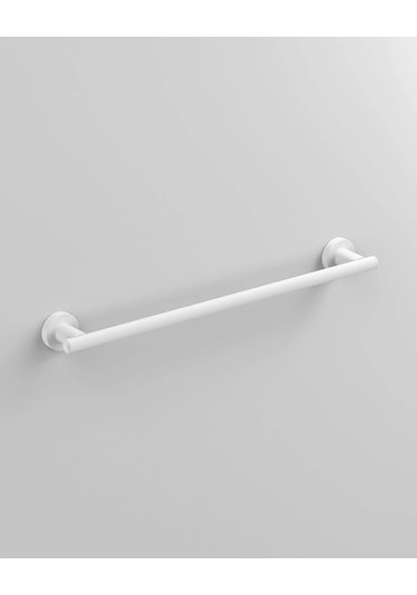 Tecno White Havluluk, Uzun, 51 Cm - Mat Beyaz Mat Beyaz