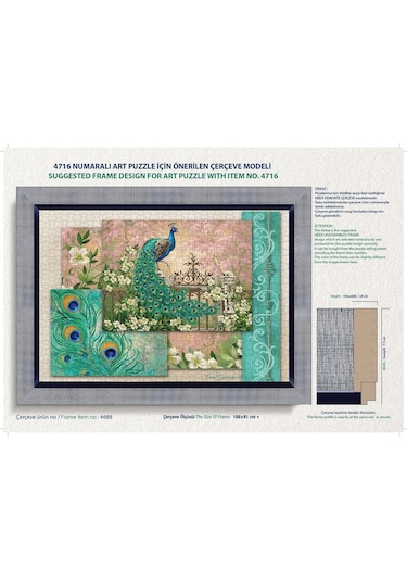 Art Puzzle Bahçemin İncisi - 2000 Parça 4716