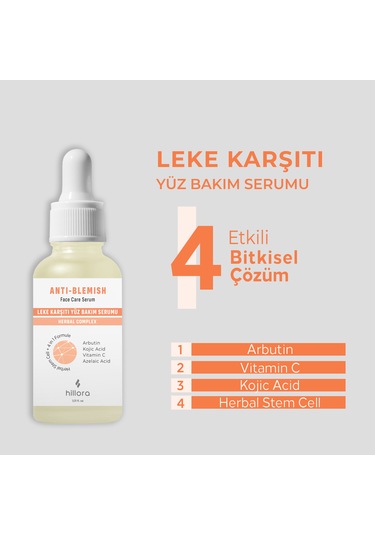 Leke Karşıtı Yüz Bakım Serumu