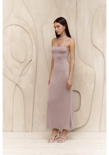 Ferry Lila Basic Elbise Lila