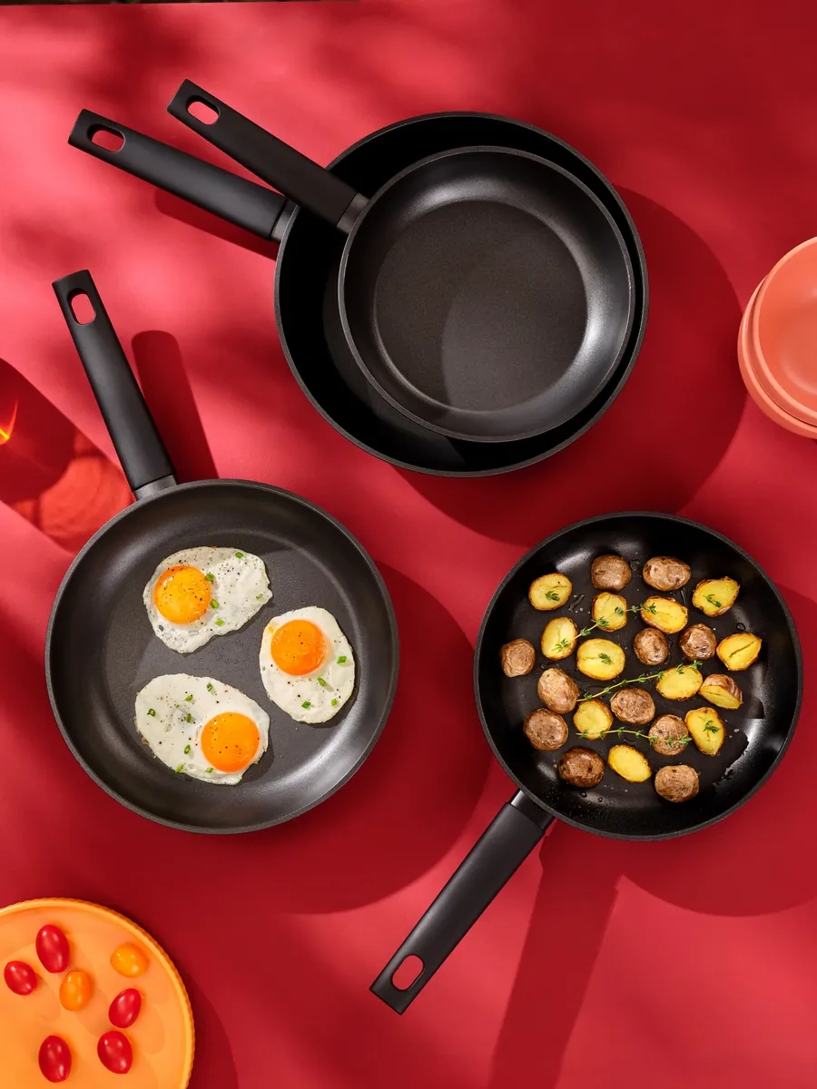 Pragma Ganet 22 Cm Alüminyum Tava 295905808 Siyah