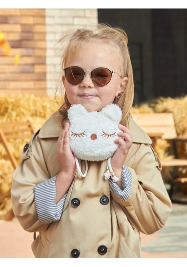 Monıce Peluş Çanta 353895652 Beyaz