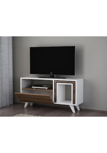 Dekorister Novella K2 Tv Ünitesi Beyaz-Ceviz