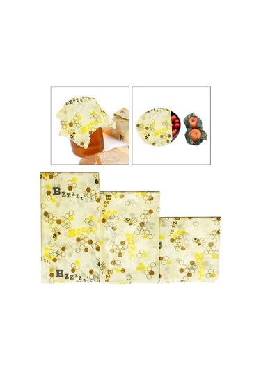 Suntek Ekmek Sarma Için Balmumu Gıda Sargıları Sıfır Atık Arı