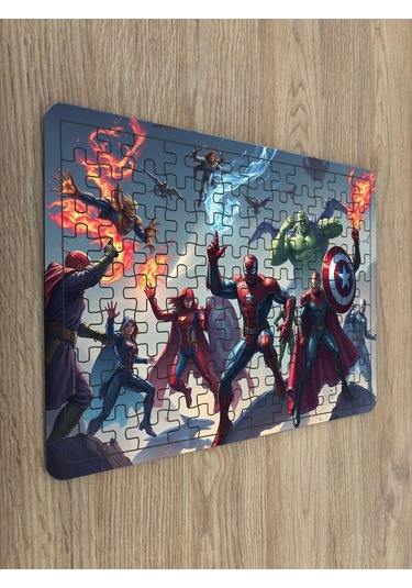 Çocuk Puzzle Ahşap 108 Parça Mobilya