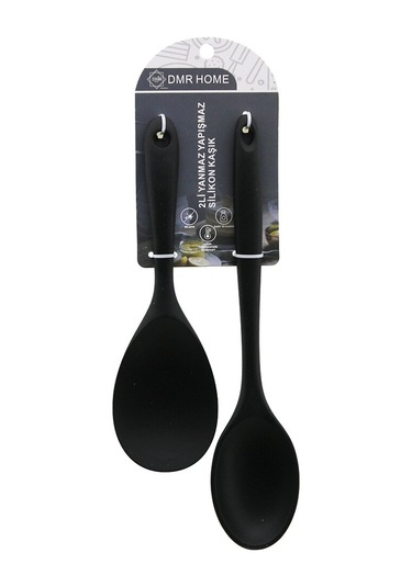 2pcs Silikon Kaşık Set Geniş Ağız 6.6x9.5cm--22.5cm Dar Ağ Diğer