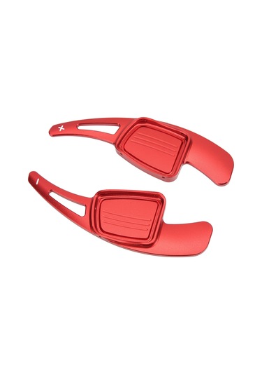 Reedark Audi A3/a4/a5/q5/q3 2017+ Alüminyum Vites Kaydırıcı Paspası - Uzunluklu, Anti-skayma, Spor Sürüş Deneyimi, Kırmızı Kırmızı