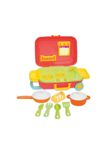 Oyuncak Barbie Mutfak Set Bavulum