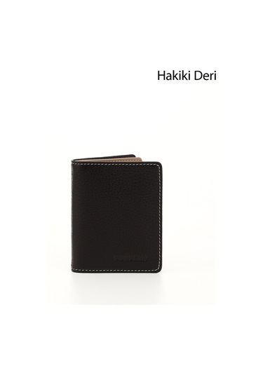 Gönderir Kahveye Vizon Gön Hakiki Deri Unisex Kartlık 06499 Kahverengi