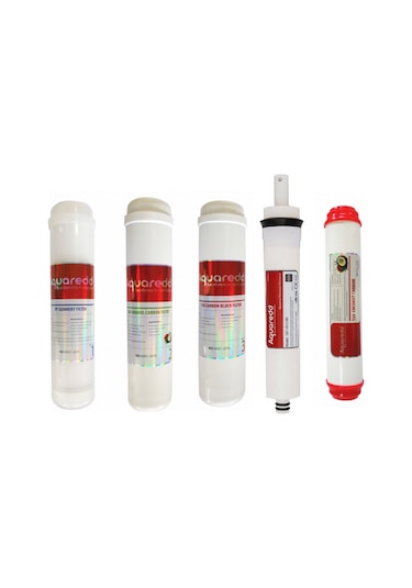 12 İnç inline Aquaredd 5li kapsül filtre seti