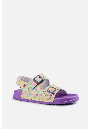 Vicco Miyu Iı Baskılı Kız Çocuk Lila Sandalet Lila Vicco Miyu Iı Baskılı Kız Çocuk Lila Sandalet Lila