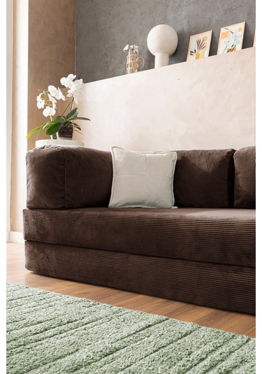 Argimo Godila Yatak Köşe Koltuk Kahverengi