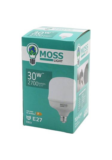 30w Torch Led Ampul Plastik E27 2700lumen L175 5000 Saat Ömür