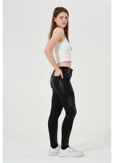 Barmore Skinny Fit Jean Kadin Siyah