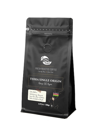 Coffeetropic Terra Single Origin Kenya AA Nyeri Çekirdek 250 G