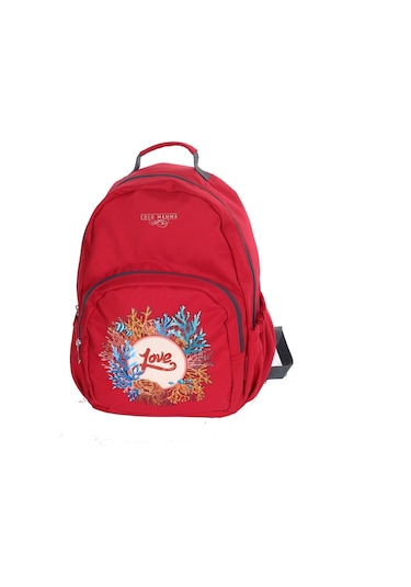 Coco Mamma Vera Anne Bebek Bakım Çantası Kırmızı Mercanlar Kırmızı