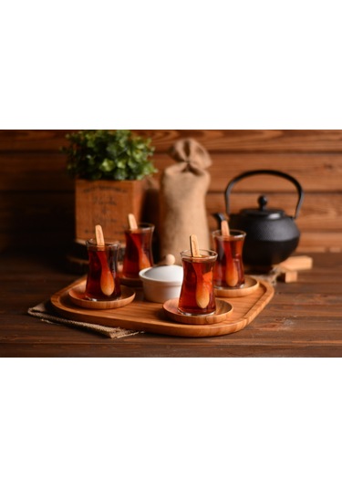 Bambum Mocha Kare Tepsi 33.5 x 33.5 x 1.8 CM