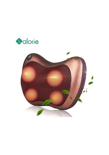 4 Kafalı Siyah Ab Tak Boyun Masaj Yastığı Shiatsu Servikal Yastık Masaj Isı Elektrikli Isıtma Geri Bel Yastığı Rulo Kafalık Arabalar Için Seyahat Gg6chf Çok Renkli