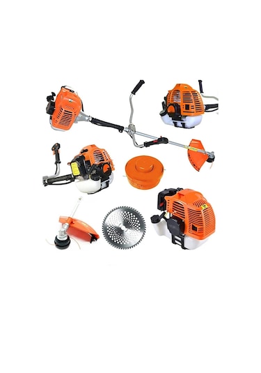 Kraft Hart Yan Tipi Benzinli Motorlu Ot Çalı Tırpanı Çim Biçme