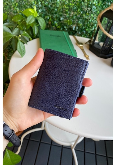 Modica® Montana - Hakiki Deri Minimalist Katlanabilir Cüzdan