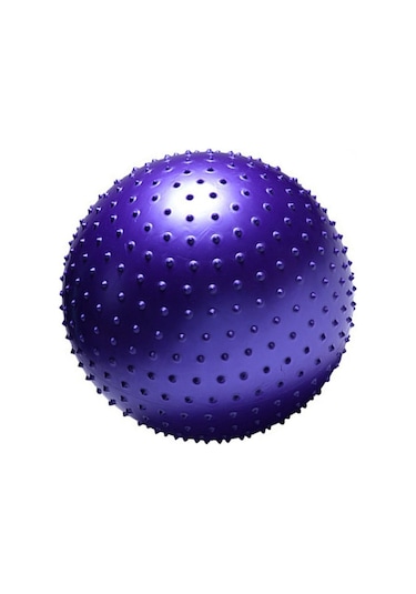 Miyang Dikenli Yoga 
Pilates Aeorobik Jimnastik Topu 55 CM Mor