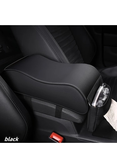 Xuweiwei Beige Color Araç Kolçak Yükseltici Merkezi Konsol Çok Fonksiyonlu Ön Depolama Kılıfı