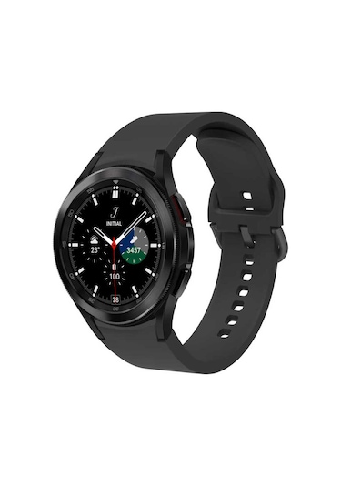 Galaxy Watch 4 Classic 42mm Krd-50 Uyumlu Kordon Lofy Siyah