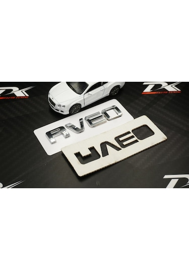 Chevrolet Aveo Bagaj 3M 3D Krom Abs Yazı Logo Amblem